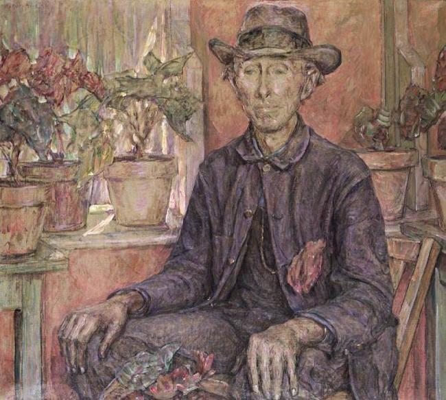 Robert Reid The Old Gardener oil painting image